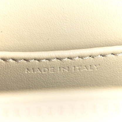 Shiny Calfskin Mini Triomphe Chalk