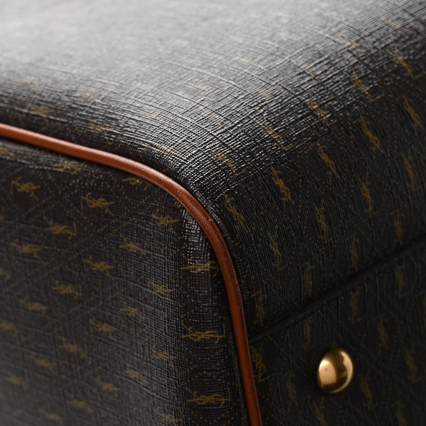 Canvas Smooth Calfskin Le Monogramme 72H Duffle Chestnut