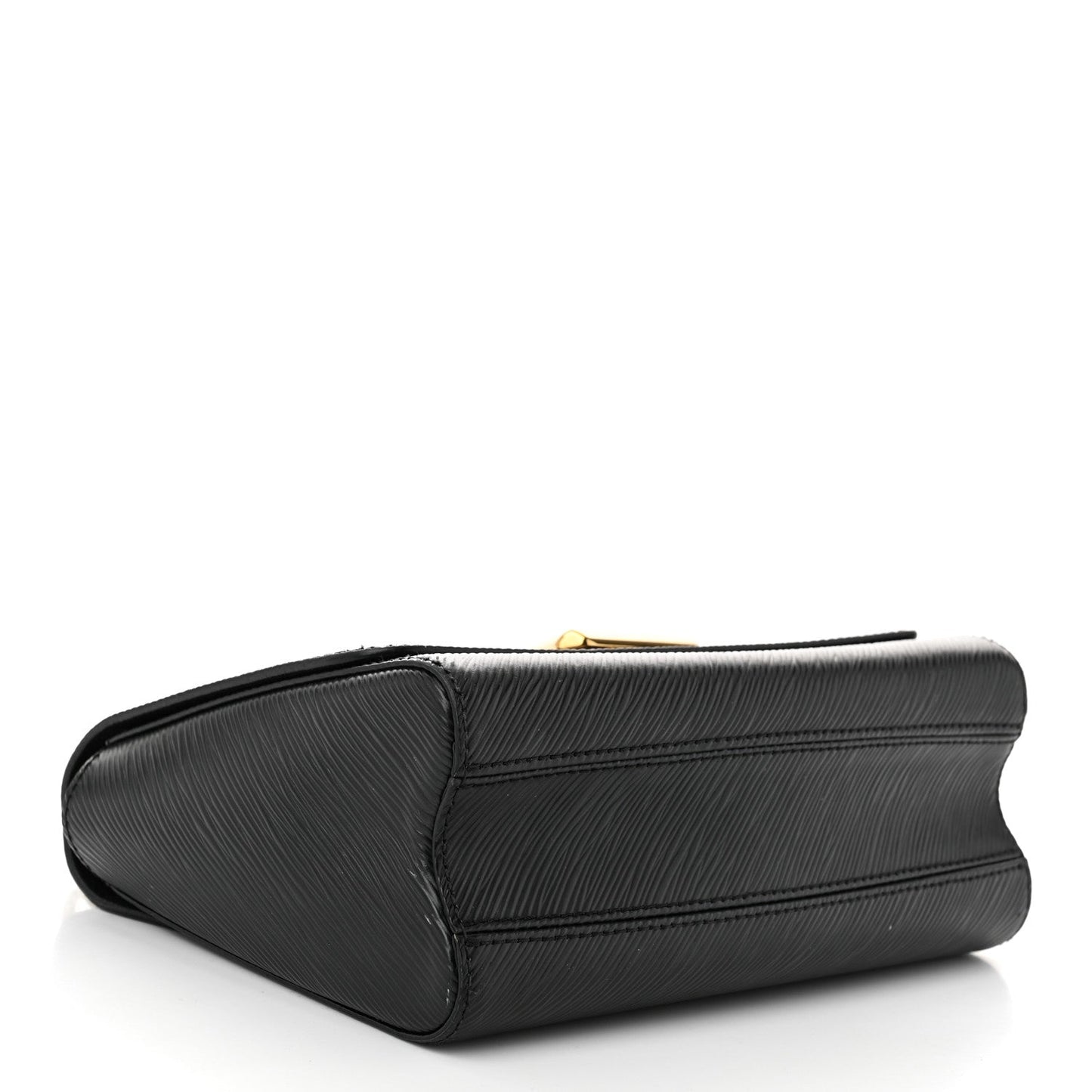 Epi Twist Top Handle Shoulder Bag MM Black