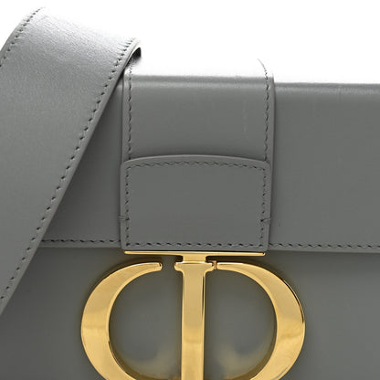 Box Calfskin 30 Montaigne Box Bag Gray