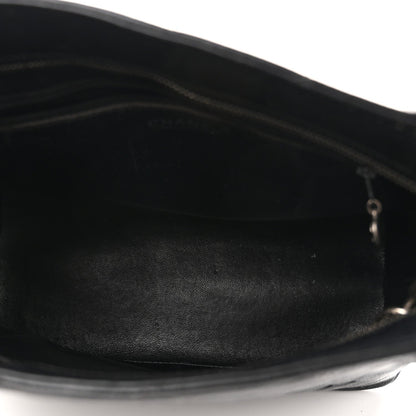Caviar Quilted Medallion Tote Black