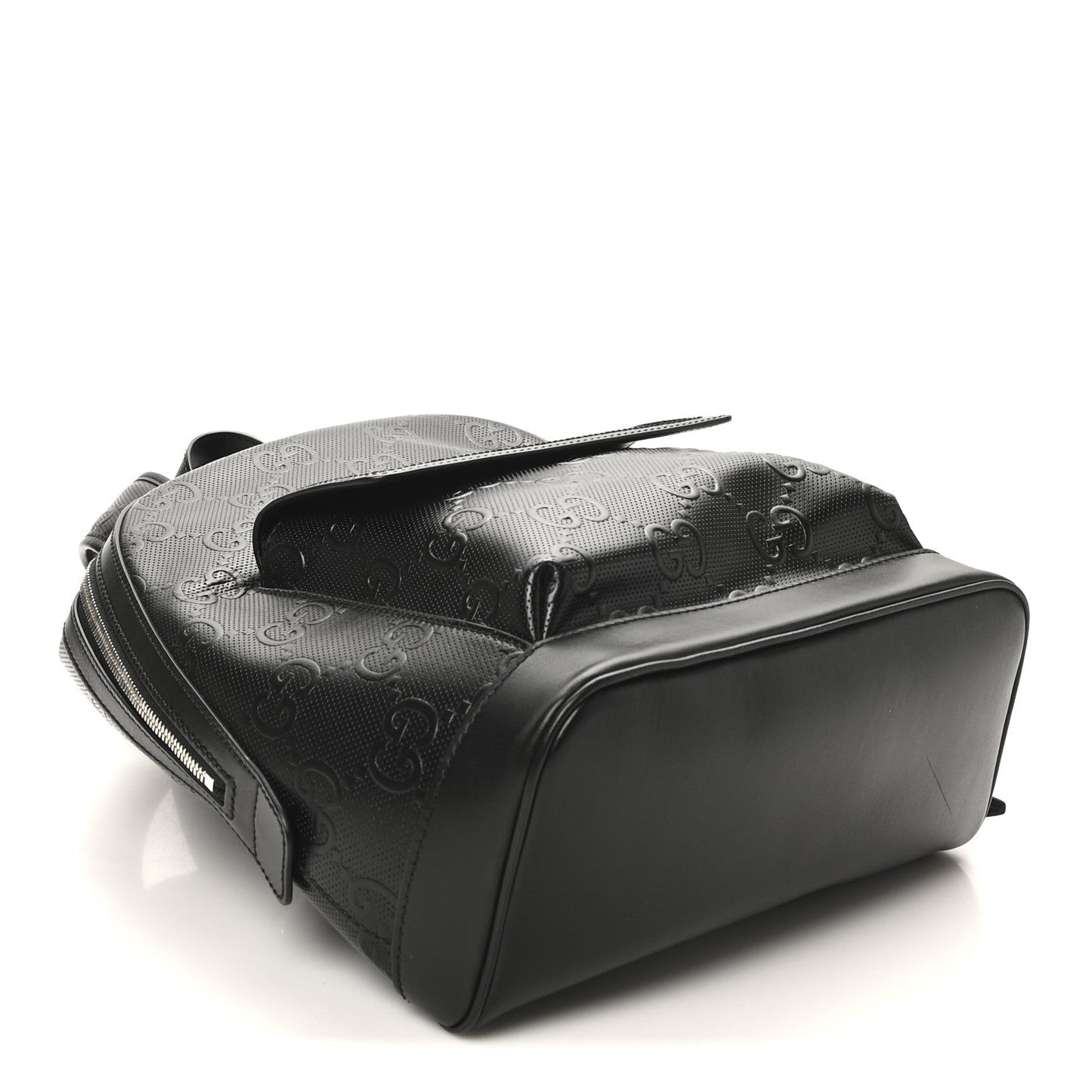 Calfskin GG Tennis Embossed Backpack Black