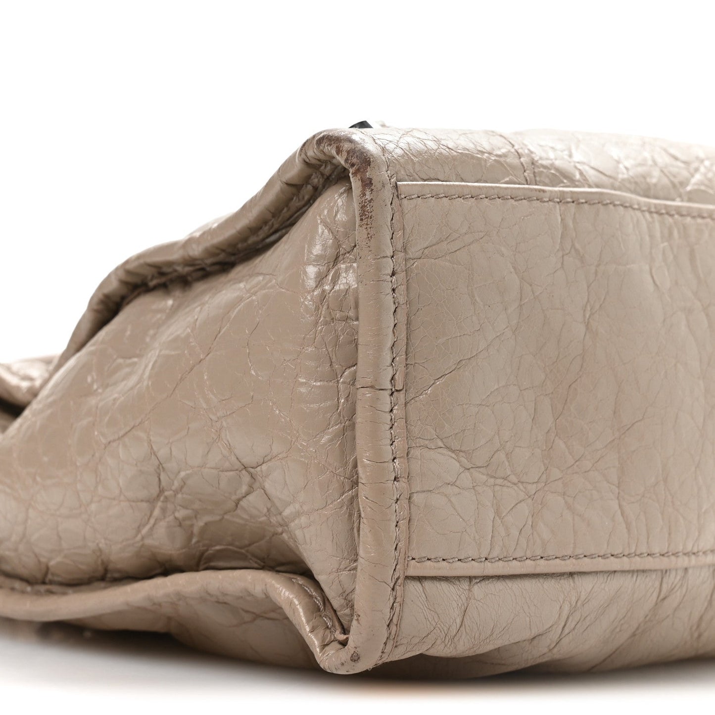 Agneau Arena Storico Silver Hardware Small Le City Beige