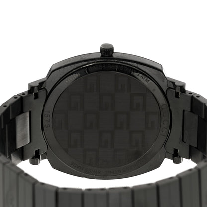 PVD Stainless Steel 38mm Grip Quartz Watch Black