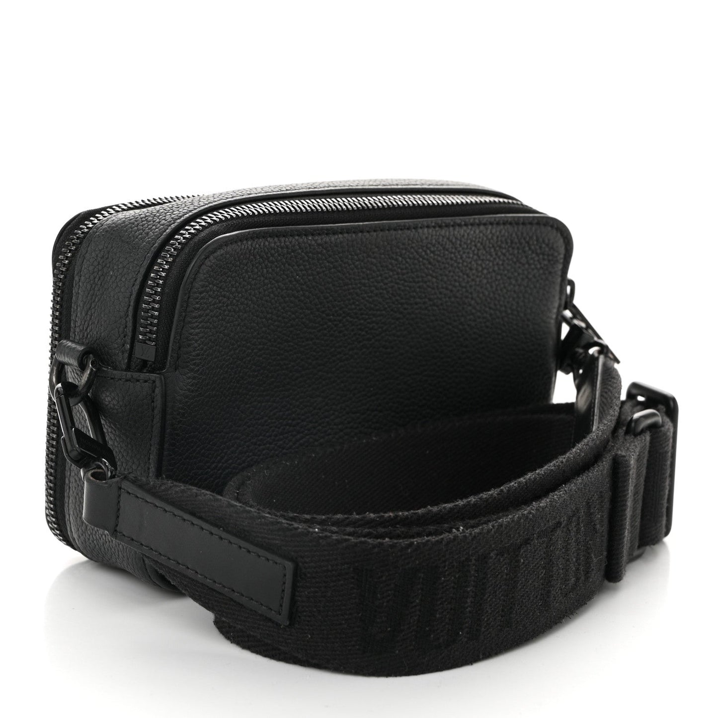 Calfskin Aerogram Alpha Wearable Wallet Black