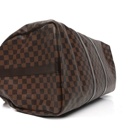 Damier Ebene Keepall Bandouliere 55