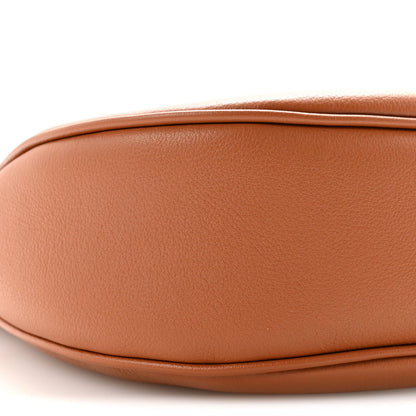Supple Calfskin Small Triomphe Heloise Shoulder Bag Tan