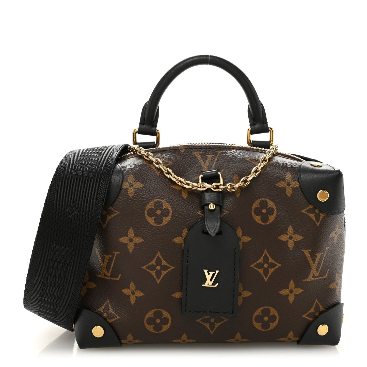Monogram Petite Malle Souple Black