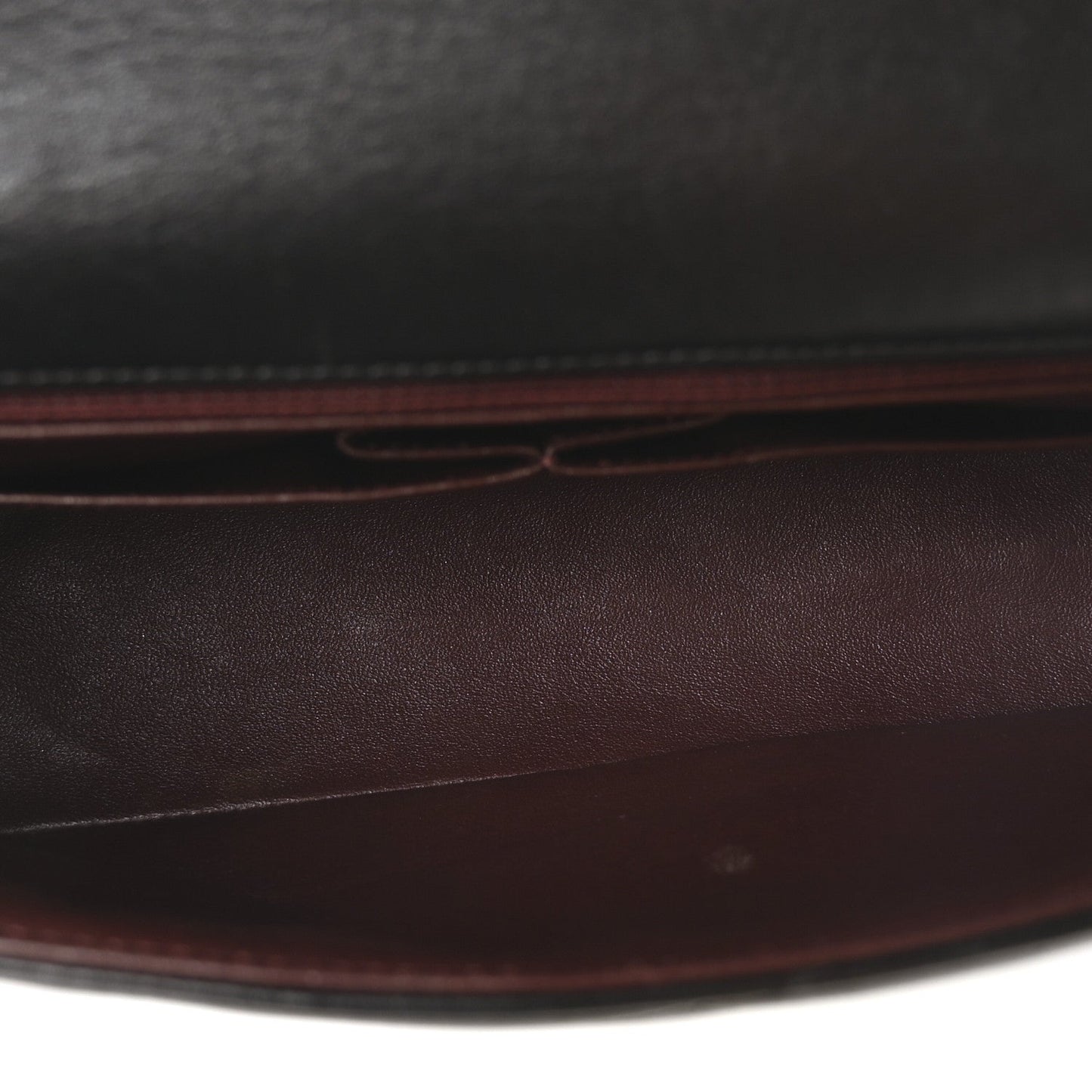 Lambskin Scallop Quilted Medium Pagoda Flap Black