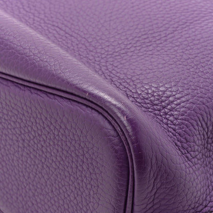 Taurillon Clemence Verso So Kelly 22 Ultraviolet Bleu Obscur