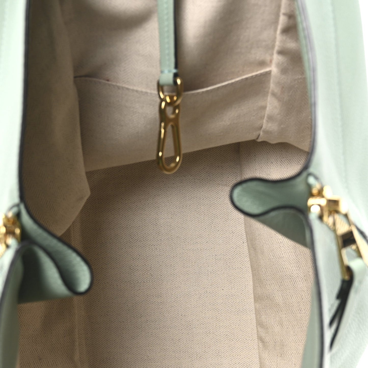 Soft Grained Calfskin Medium Hammock Shoulder Bag Light Green