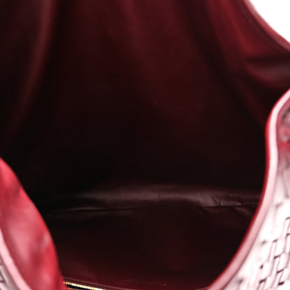Calfskin Intrecciato Large Hop Barolo