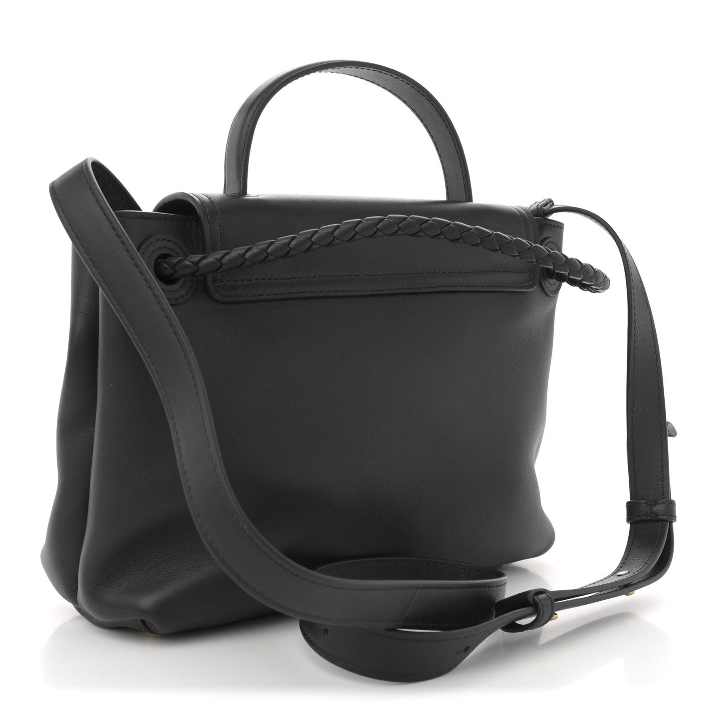 Silky Calfskin Small Ciao Ciao Black