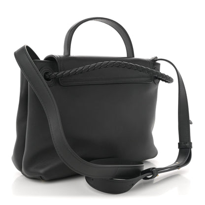 Silky Calfskin Small Ciao Ciao Black