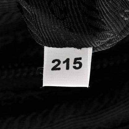 Tessuto Nylon Saffiano Medium Backpack Black