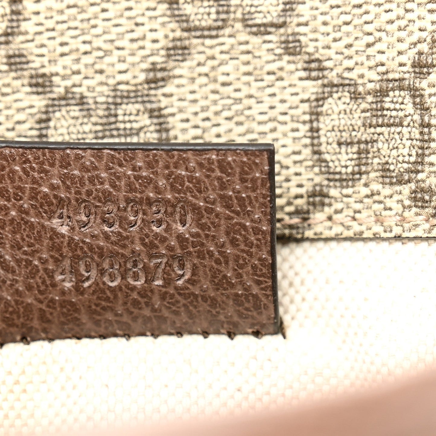 GG Supreme Monogram Neo Vintage Web Belt Bag Brown