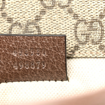 GG Supreme Monogram Neo Vintage Web Belt Bag Brown
