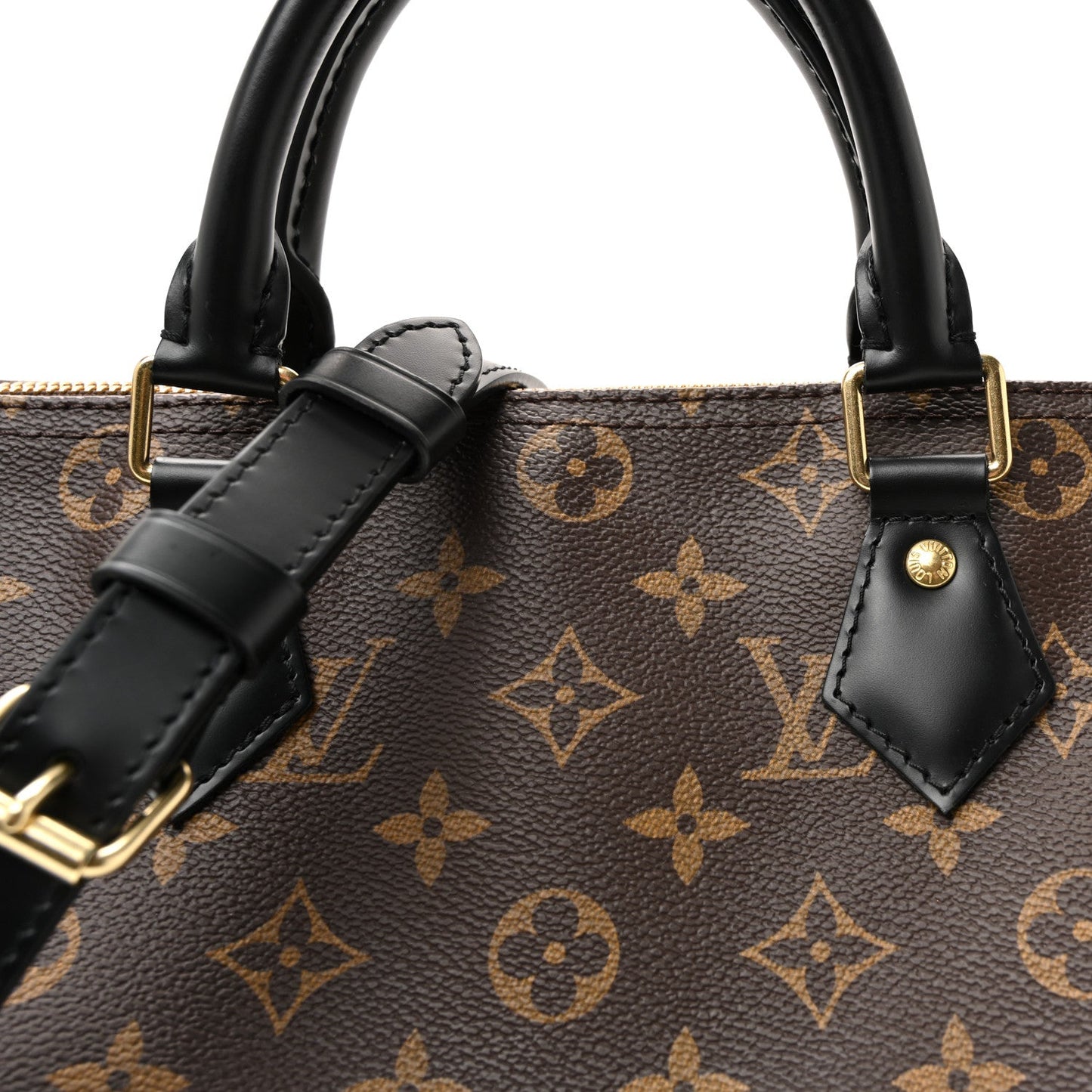 Monogram My World Tour Speedy Bandouliere 30 Black