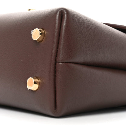 Supple Grained Calfskin Teen Nino Chestnut