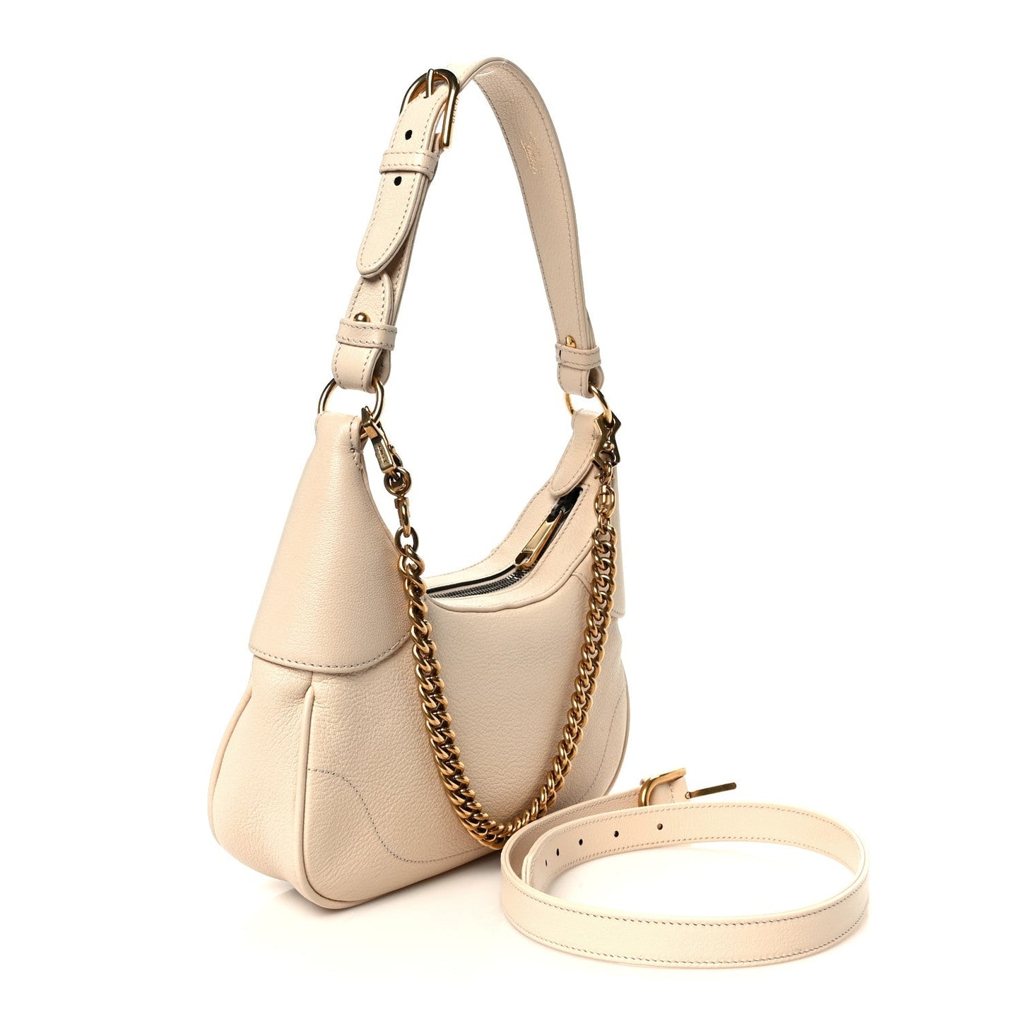 Goatskin Small Aphrodite Shoulder Bag Skin Rose