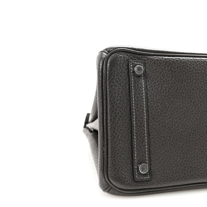 Taurillon Clemence Birkin 30 Graphite