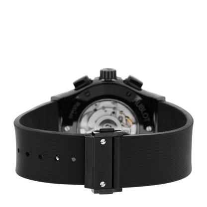 Ceramic Rubber 45mm Classic Fusion Aerofusion Chronograph Automatic Watch Black 525.CM.0170.RX