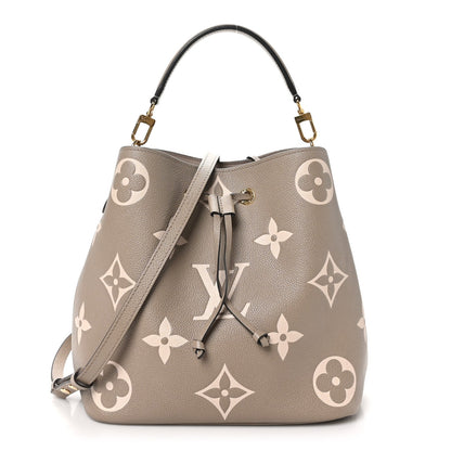 Empreinte Monogram Giant Neonoe MM Tourterelle Creme