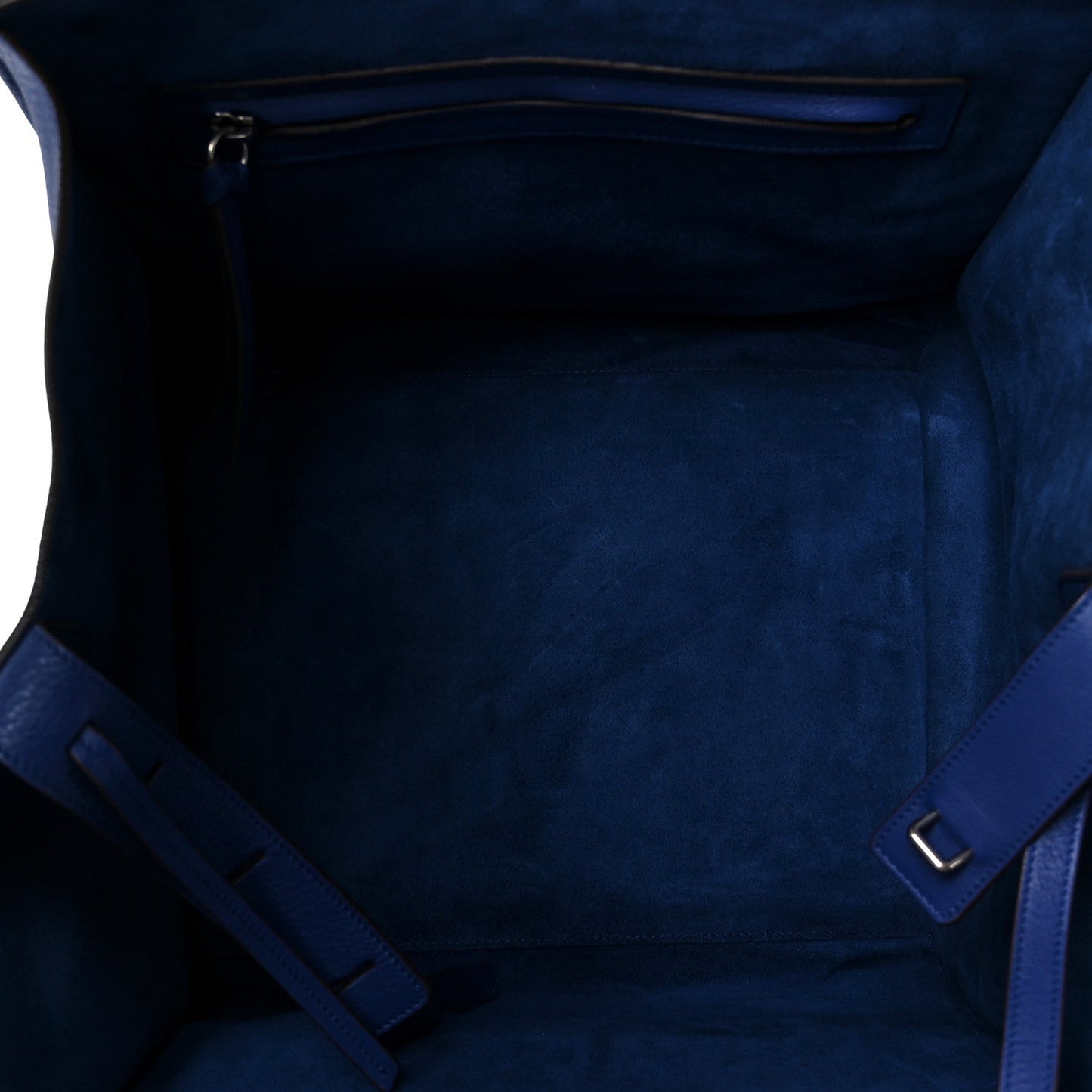 Grained Calfskin Medium Phantom Luggage Indigo