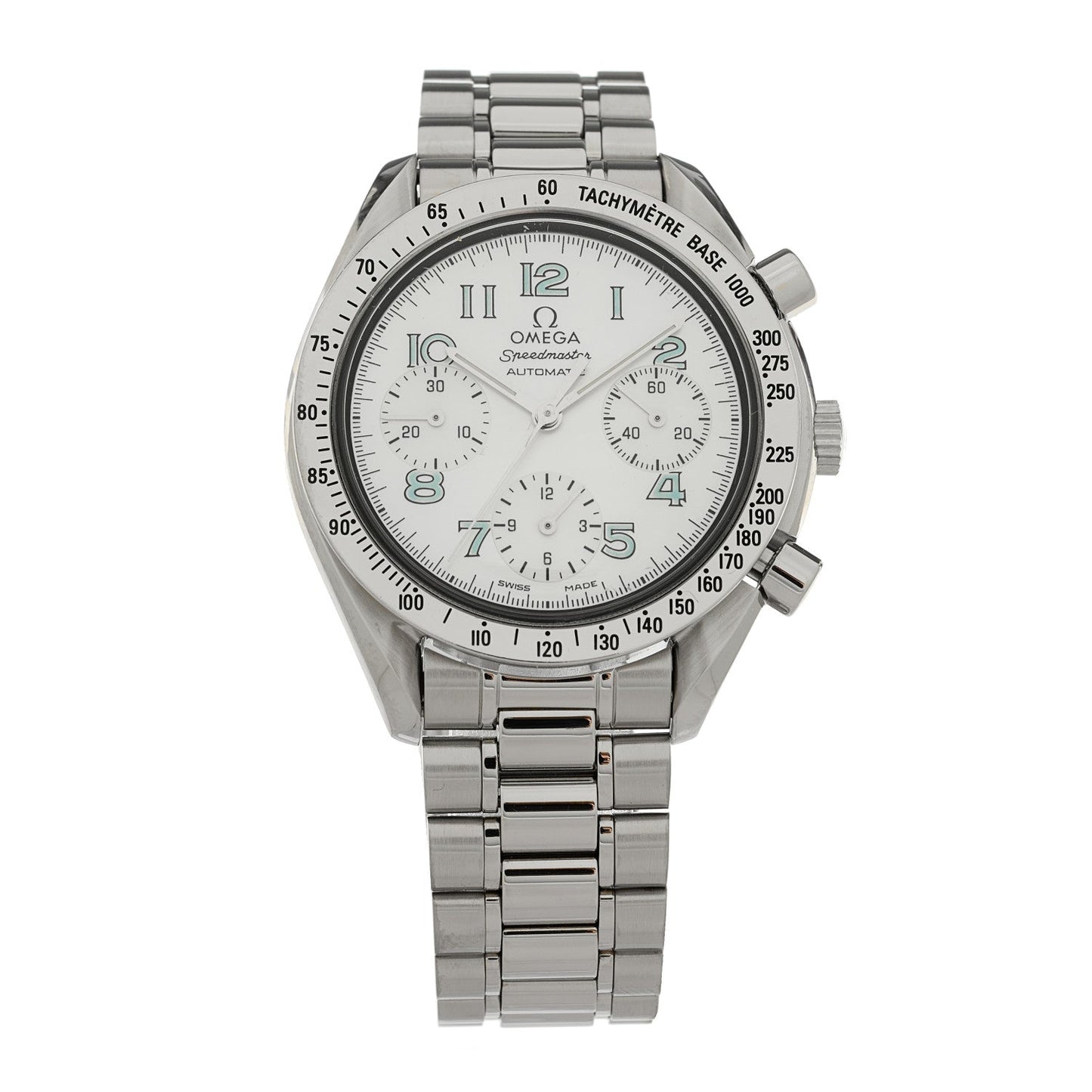 Stainless Steel Mother of Pearl 39mm Speedmaster Chronograph Automatic Watch 3502.71