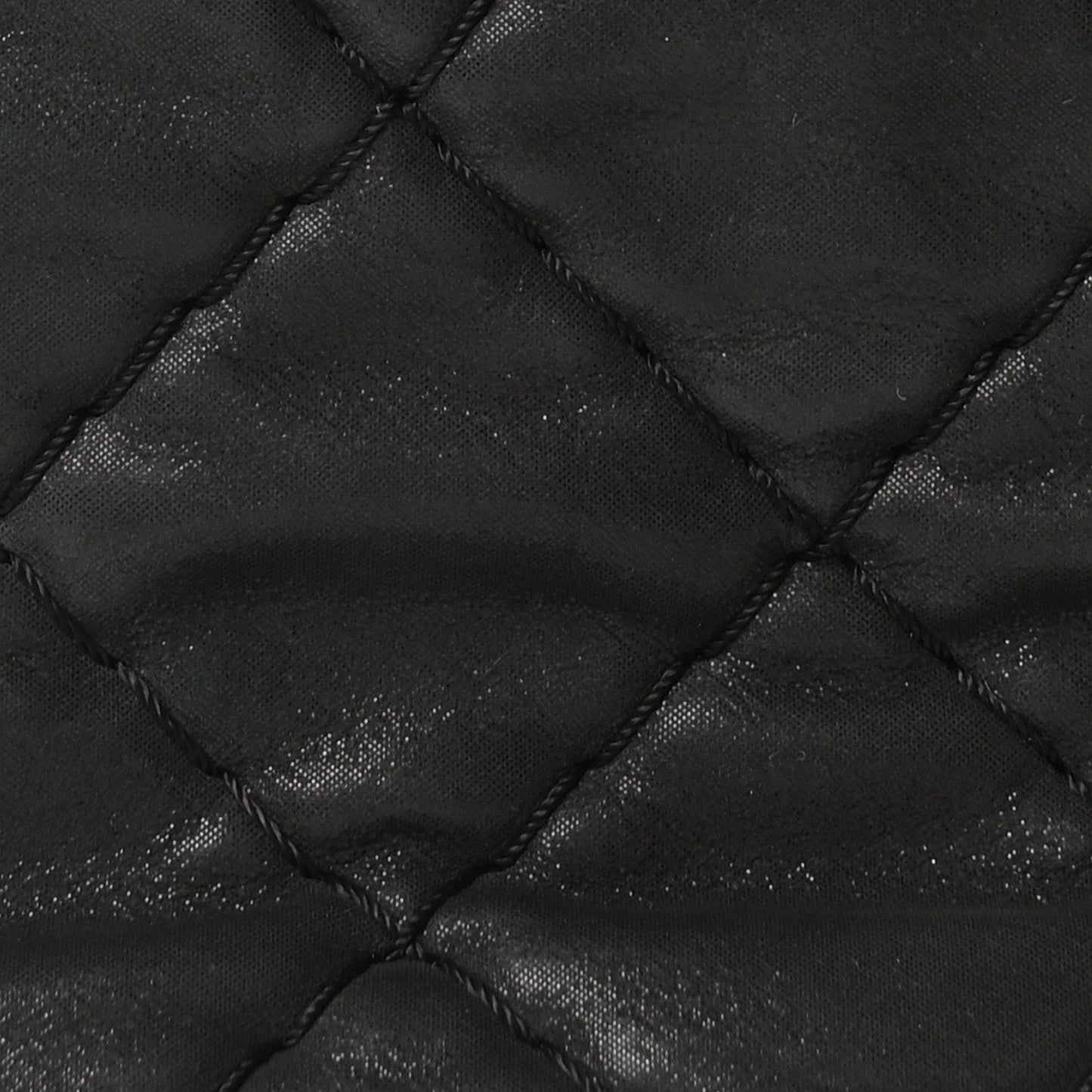 Iridescent Calfskin Quilted Relax CC Camera Case Black