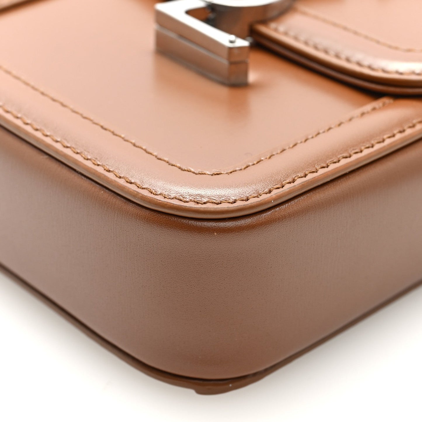 Smooth Calfskin Mini Solferino Satchel Fox