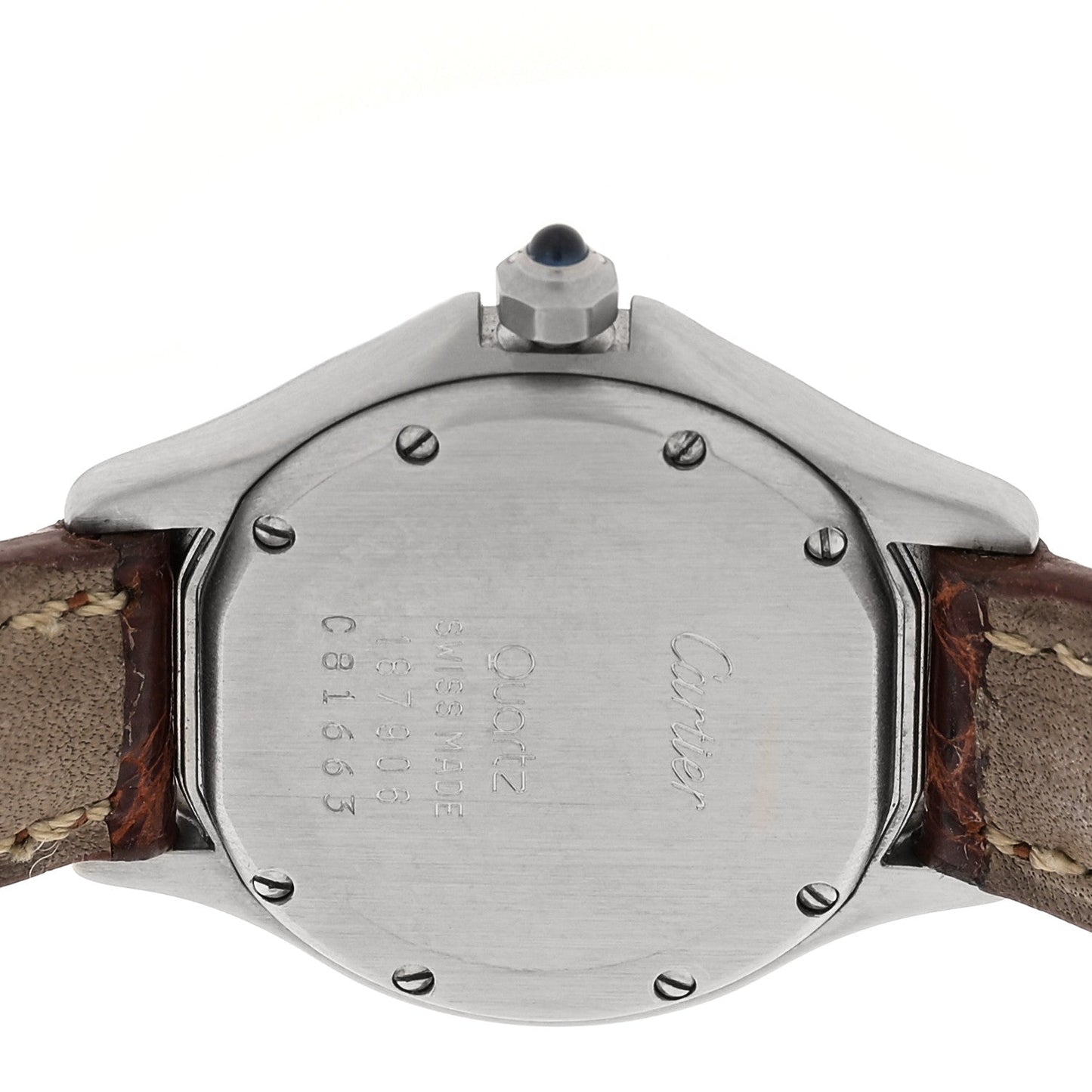 Stainless Steel 18K Yellow Gold Alligator 26mm Cougar Quartz Watch