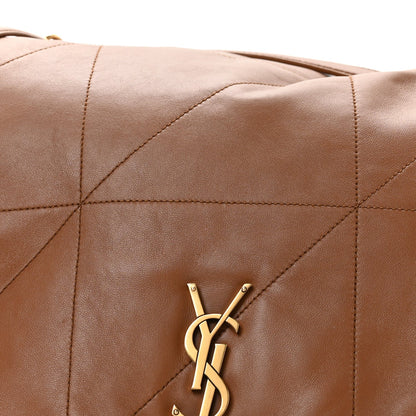 Lambskin Matelasse Monogram Large Jamie 4.3 Light Fox