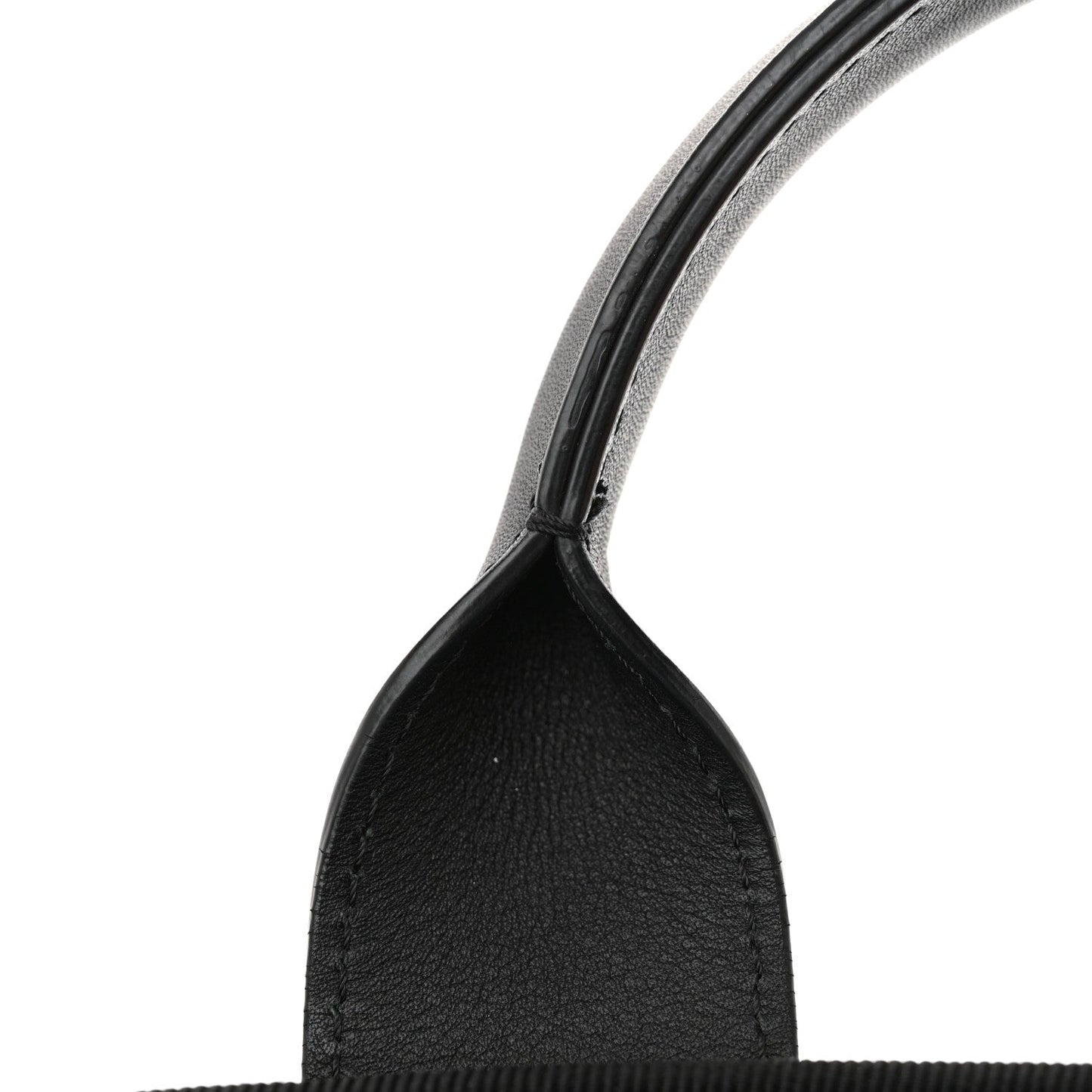 Mixed Fibers Small Deauville Bowling Bag Navy Blue
