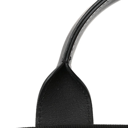 Mixed Fibers Small Deauville Bowling Bag Navy Blue