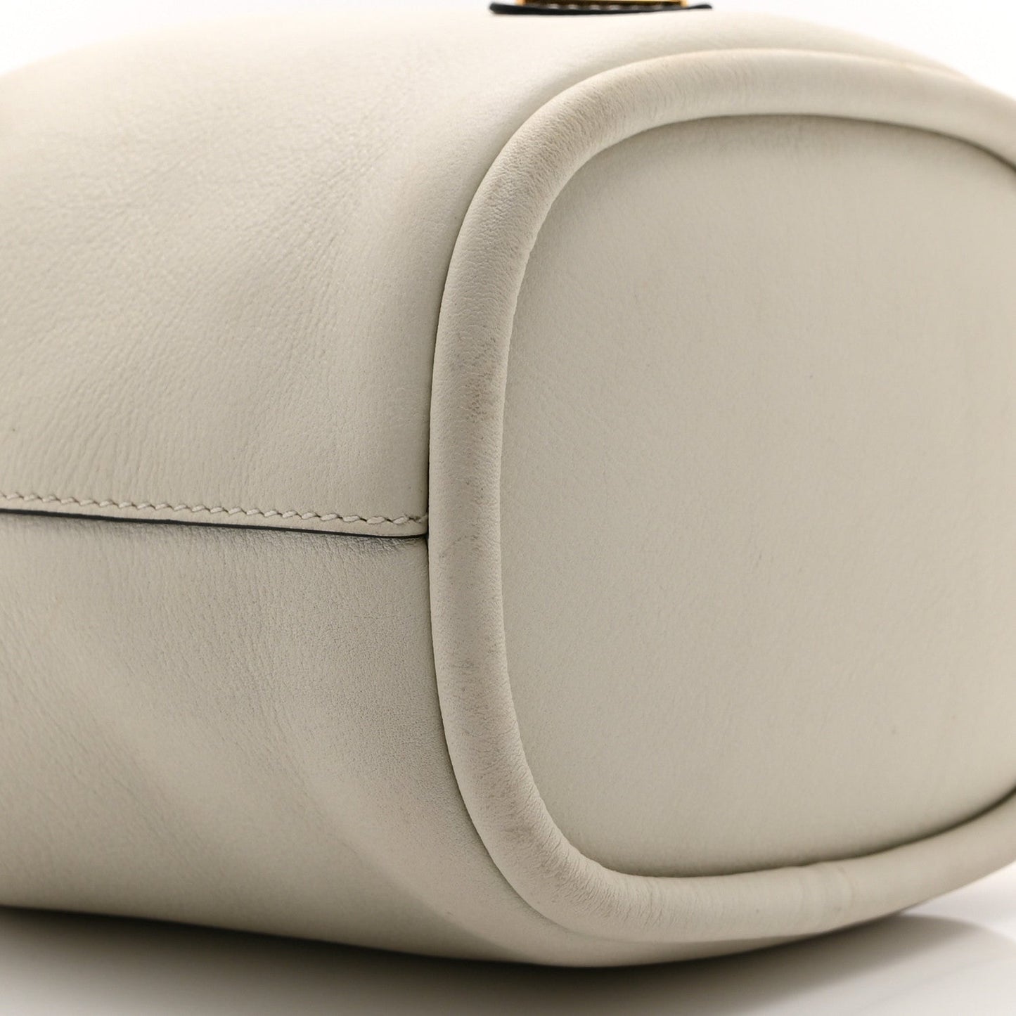 Nappa Mini Re-Edition 1978 Bucket Bag  White