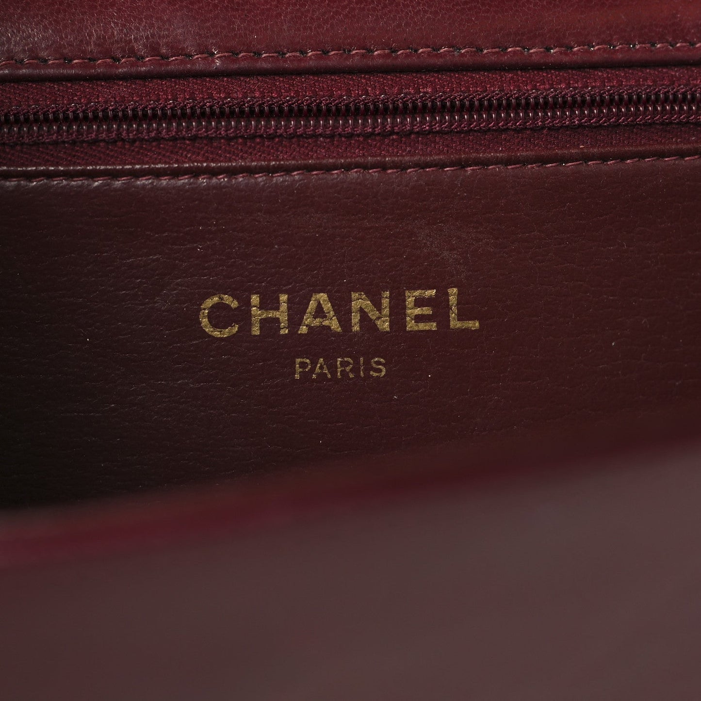 Lambskin Quilted Small Single Flap Bordeaux