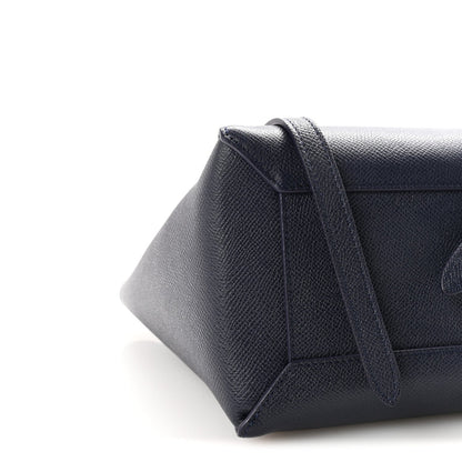 Grained Calfskin Micro Belt Bag Midnight