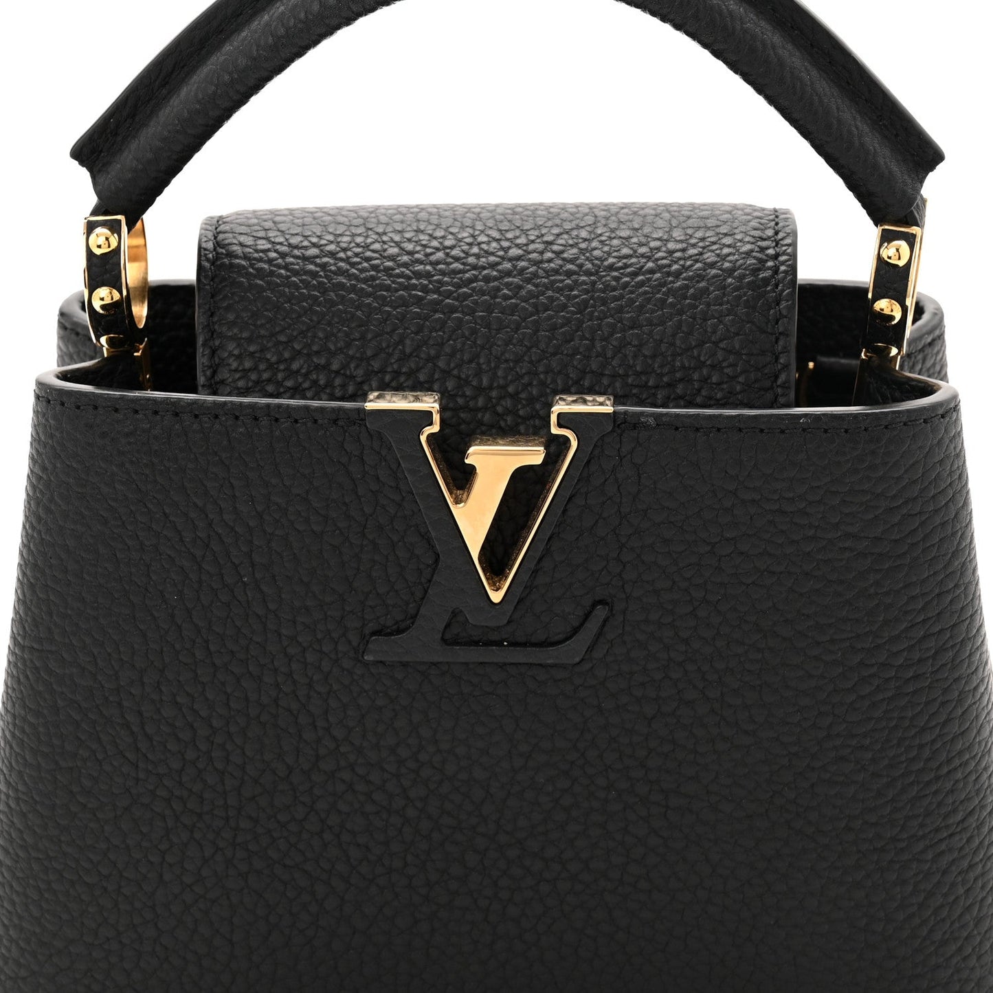 Taurillon Mini Capucines Black