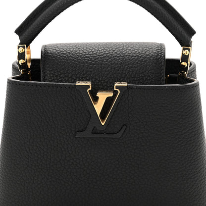 Taurillon Mini Capucines Black