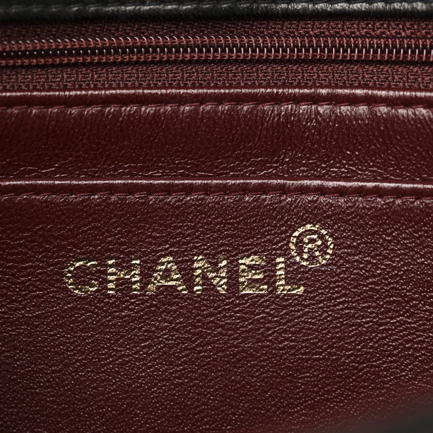 Lambskin Quilted Medium Single Flap Black