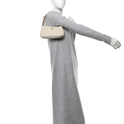 Goatskin Mini Aphrodite Shoulder Bag Mystic White