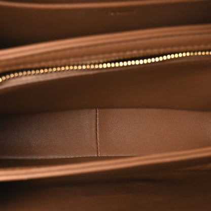 Shiny Calfskin Medium Triomphe Bronze