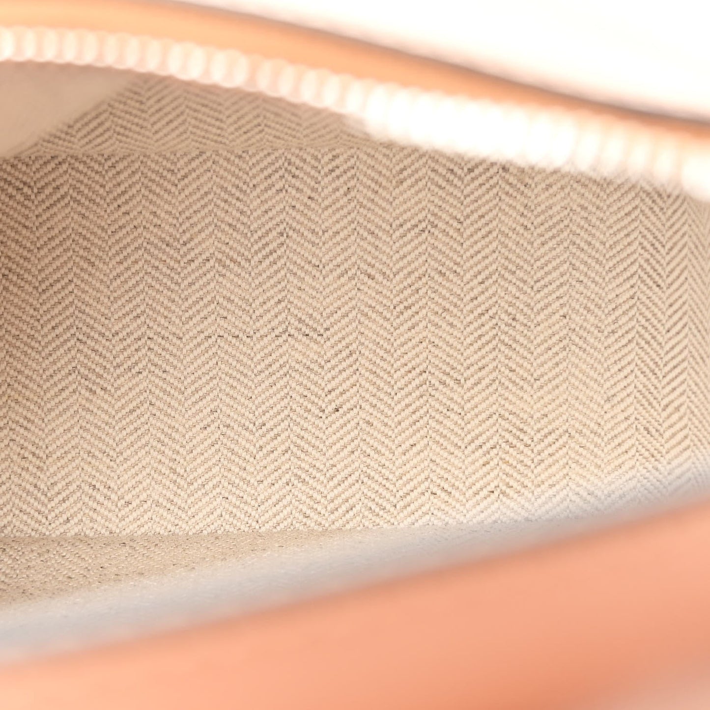 Calfskin Mini Puzzle Edge Bag Tan