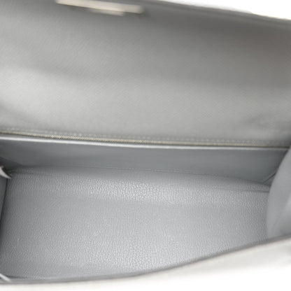 Epsom Kelly Sellier 28 Bleu Glacier