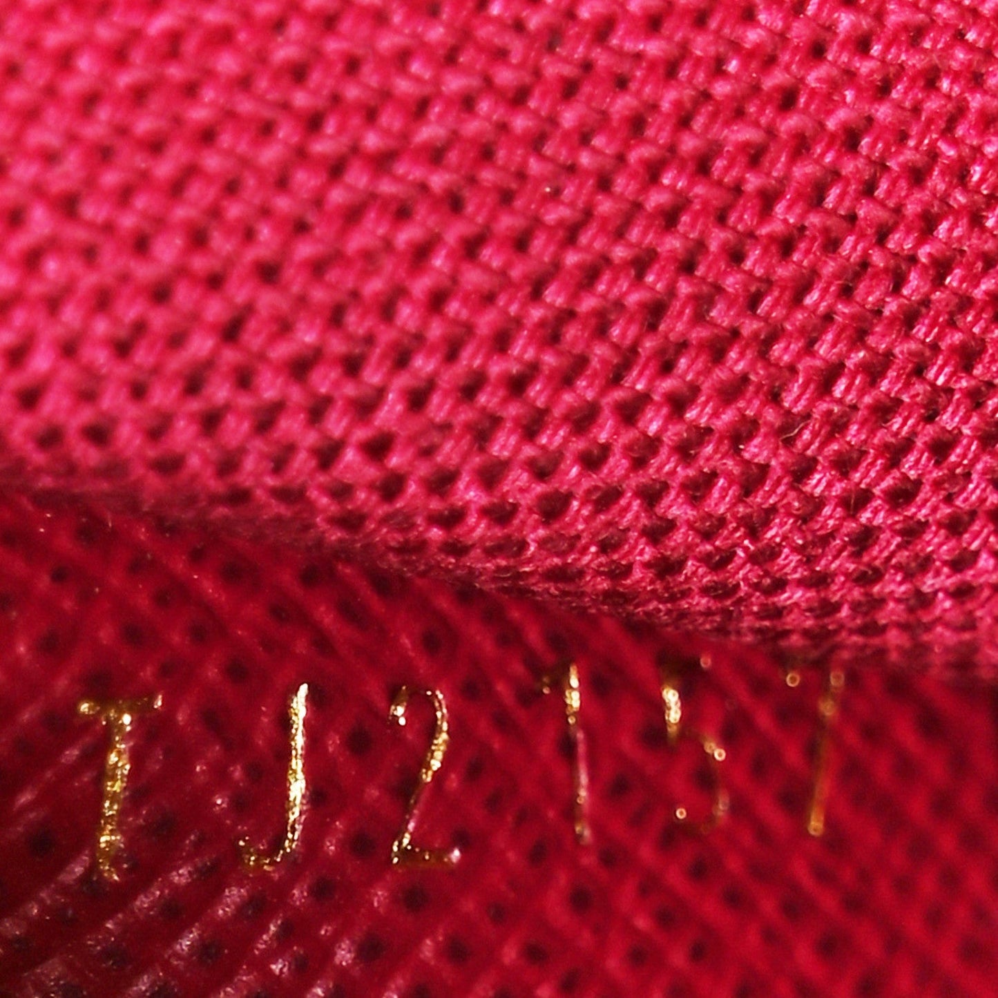 Monogram Pochette Felicie Chain Wallet Fuchsia