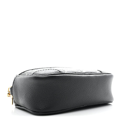 Empreinte Monogram Tiny Camera Bag Black
