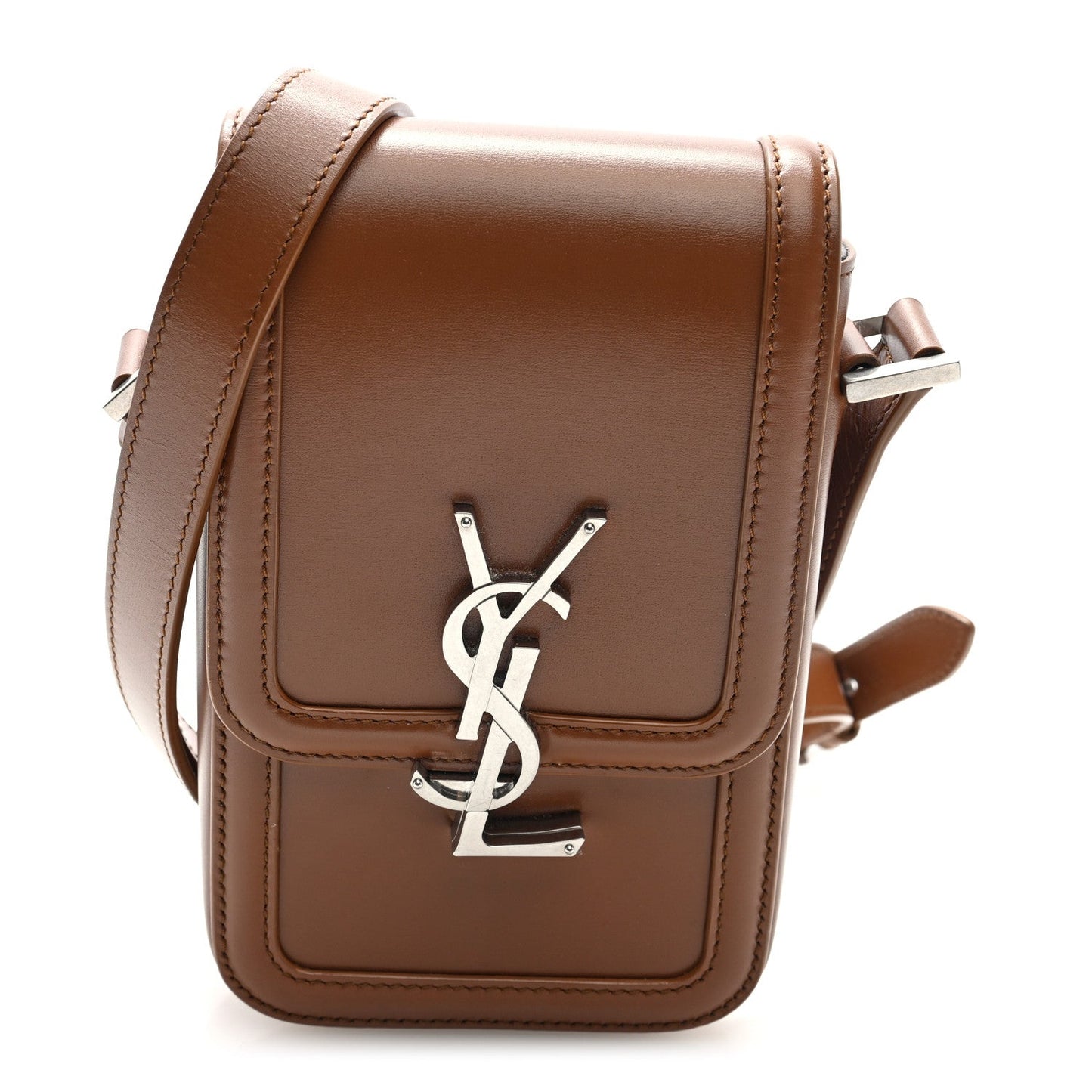 Smooth Calfskin Mini Solferino Satchel Fox