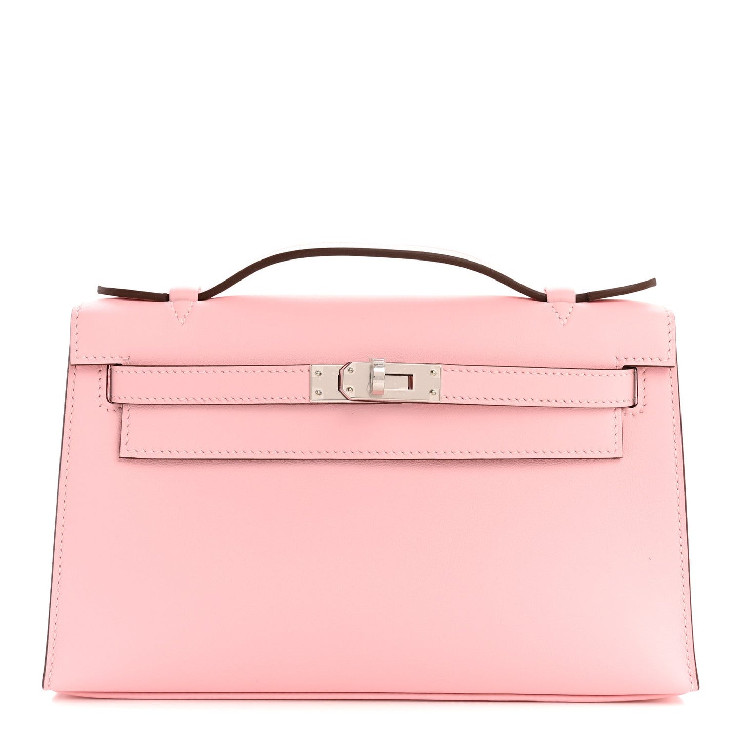 Swift Kelly Pochette Clutch Rose Sakura