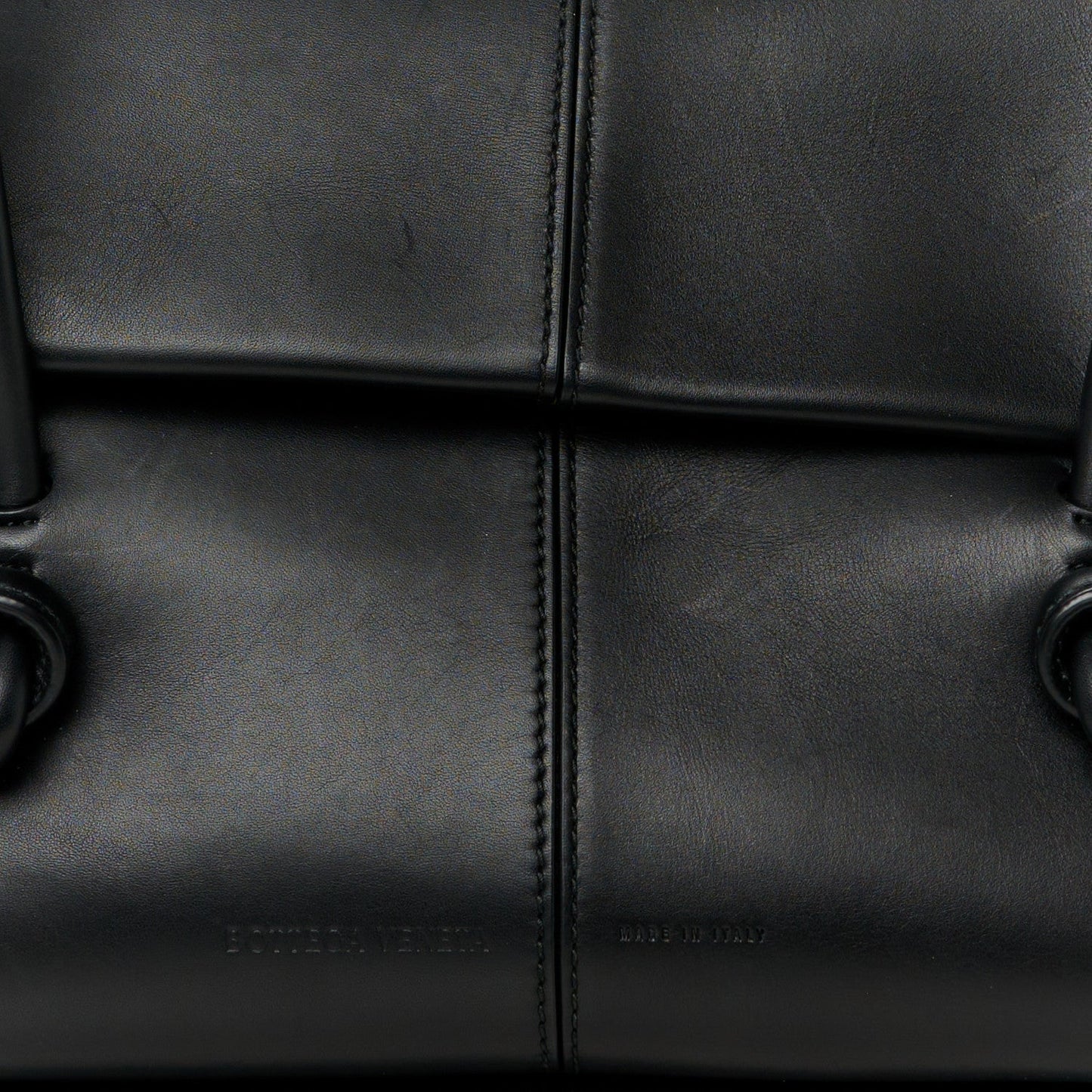 Calfskin Medium Falcon Shoulder Bag Black
